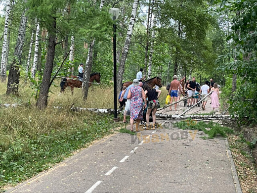Непогода вновь принесла разрушения в Ивановскую область